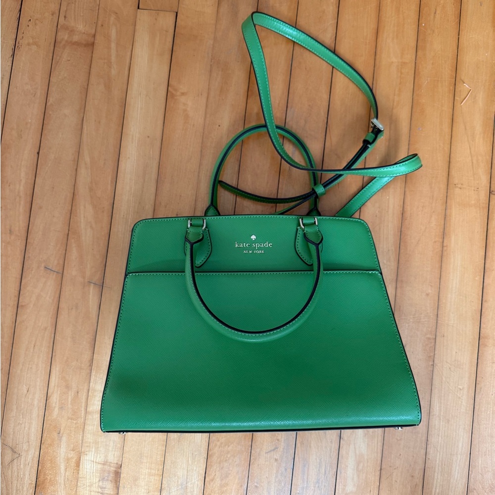 Kate Spade Madison Vibrant Green Satchel